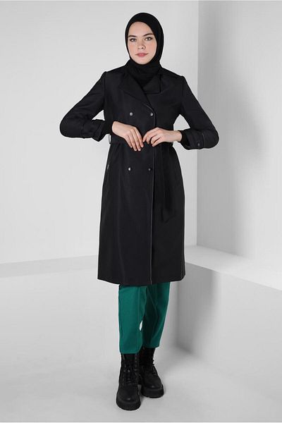 Alvina BELTED TRENCH COAT 10800