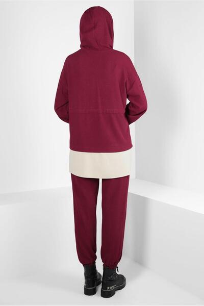 Alvina Hooded Pants Suit 44264