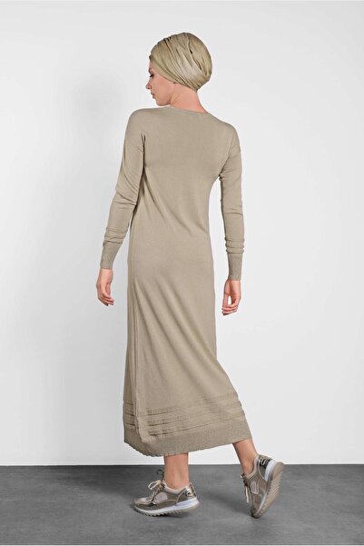 Alvina SİMLİ İNCE TRİKO ELBİSE 4137