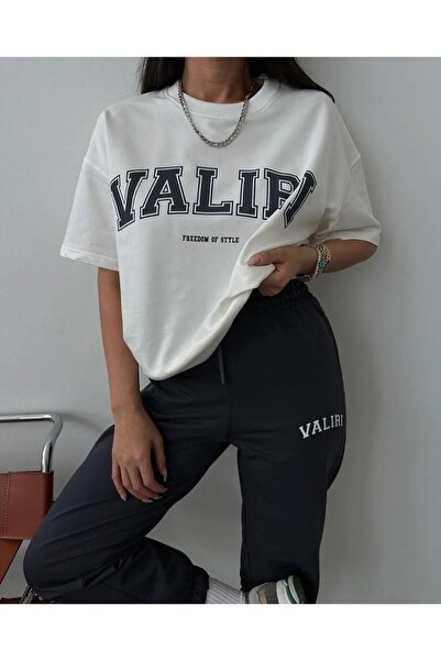 Mythologie Valiri White T-shirt Black Sweatpants - Jogger T-Shirt Bottom Top ...