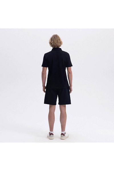 Ellesse Pánské černé tričko Polo Neck Em146