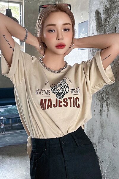 Trend Sizde Unisex Majestic Printed Design T-shirt