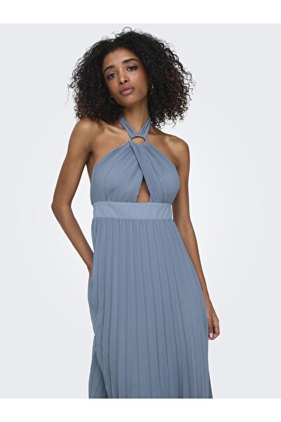 ONLY Plissiertes Kleid ONLBARBARA Langes Kleid