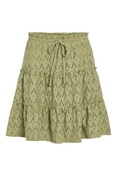 VILA Minirock mit hoher Taille