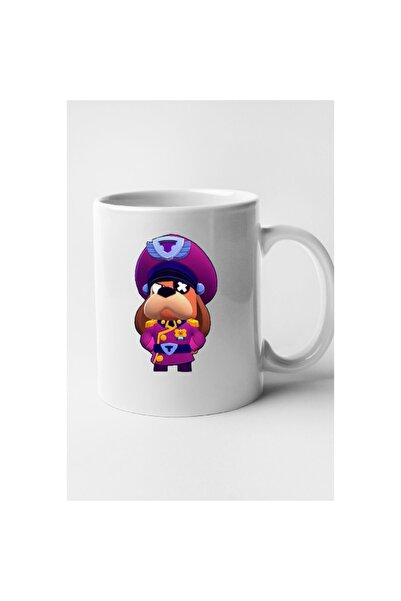 OEM Cana albă personalizată cu imprimeu Brawl Star - Ruffs, ceramică, INOVATI...