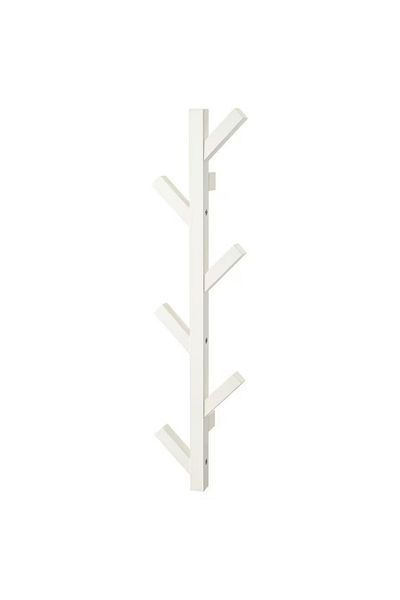 IKEA TJUSIG Hanger White Solid Wood – 78x19x7 cm Clothes Rack by IKEA