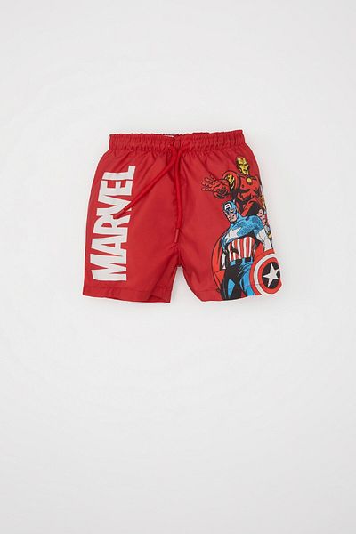 DeFacto Marvel Comics Baby Boy Sea Shorts - B9678A524SM