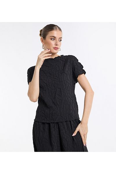 BCBG WOMENS-WOVEN BLOUSE