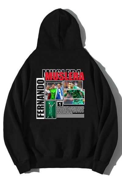 BRZ COLLECTION Unisex Oversize Fernando Muslera Hoodie
