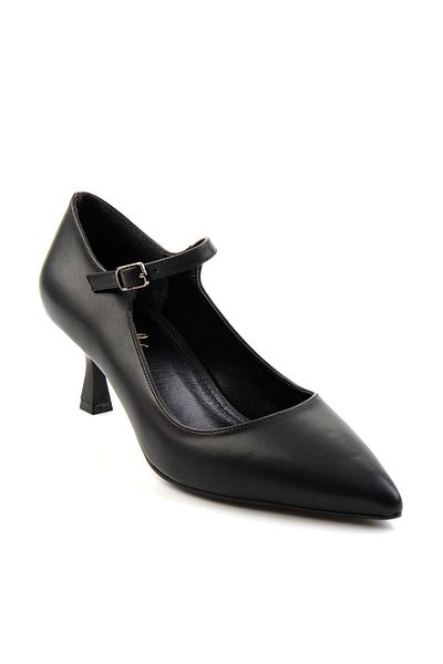 Bambi Black Women's Classic Heeled Shoes K 01209194009