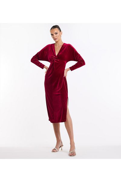 BCBG WOMENS-KNIT DRESS