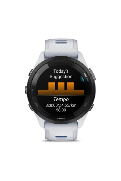 Garmin FORERUNNER 265 MUSIC, WIFI, GPS, EU/PAC, WHITESTONE