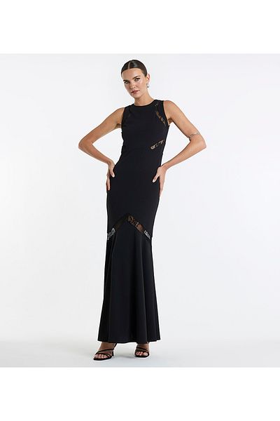 BCBG فستان محبوك للنساء