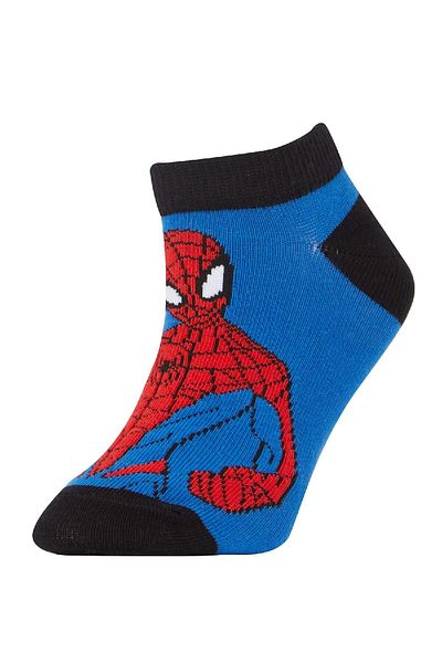 DeFacto Chlapčenské bavlnené 3-dielne ponožky Marvel Spiderman X9652a6ns