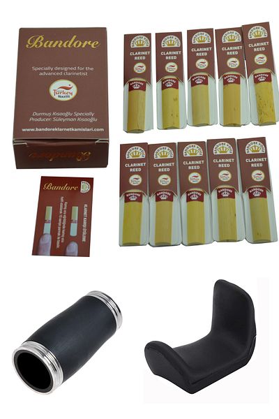 Bandore Clarinet Reed- Finger Rest and Barrel (No 1)