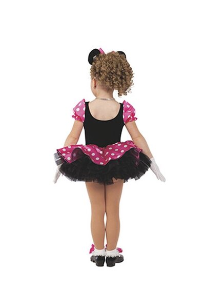 Masal Kostüm Minnie Mouse Tütü Kostümü Pembe Msl-39