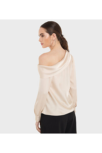 BCBG WOMENS-WOVEN BLOUSE