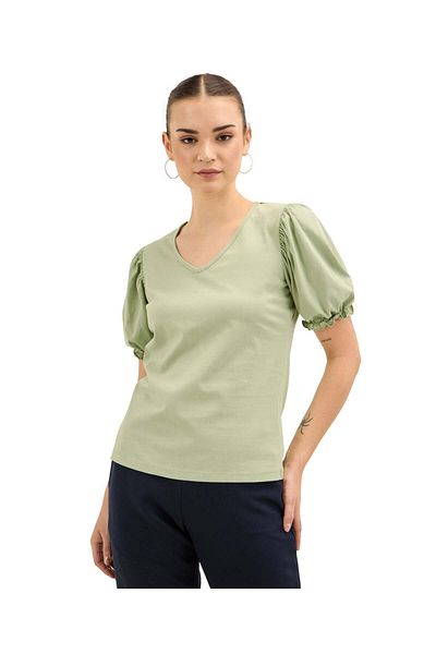 Salt Attire V-Neck Stylish Women's Top Elegant Versatile & Comfortable Casual Wear