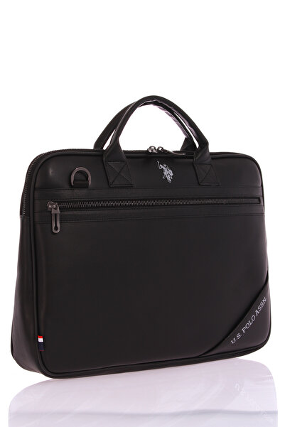 U.S. Polo Assn. ΒΑΣΗ. Polo Assn. 23681 Unisex Χαρτοφύλακας Laptop με Θήκη ΜΑΥΡΟ