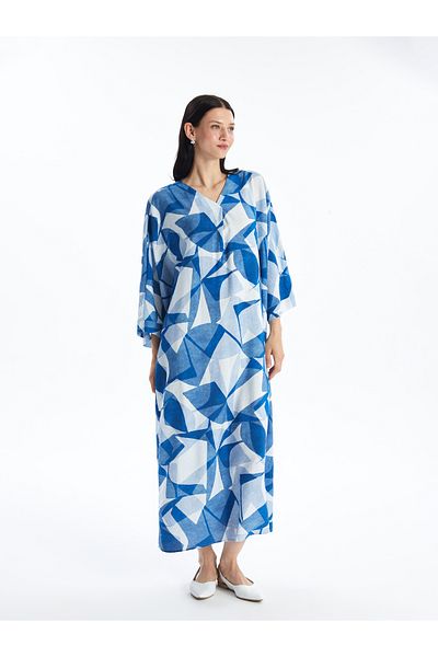 LC Waikiki Rochie de damă oversize cu decolteu în V