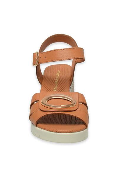 Mammamia D25ys-2775 Kadın Deri Sandalet