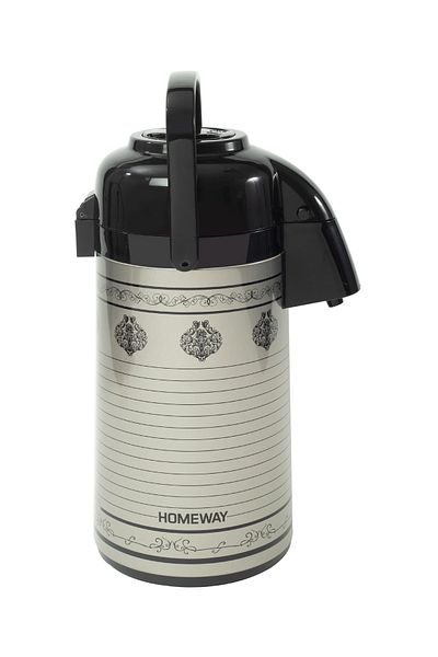 CLIKON Homeway Airport Vacuum Flask 3L – Large Capacity for Hot or Cold Drinks
