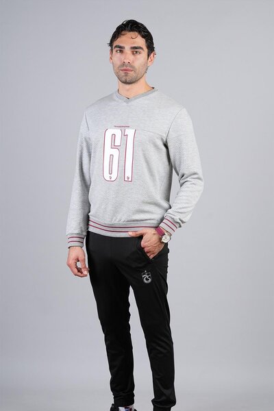 Trabzonspor SWEAT V YAKA 61 BASKILI