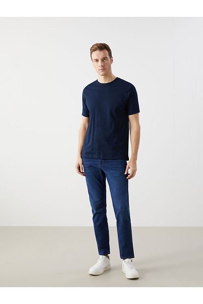 LC Waikiki Ανδρικό T-Shirt Standard Mold 100% βαμβακερό χτενισμένο ύφασμα