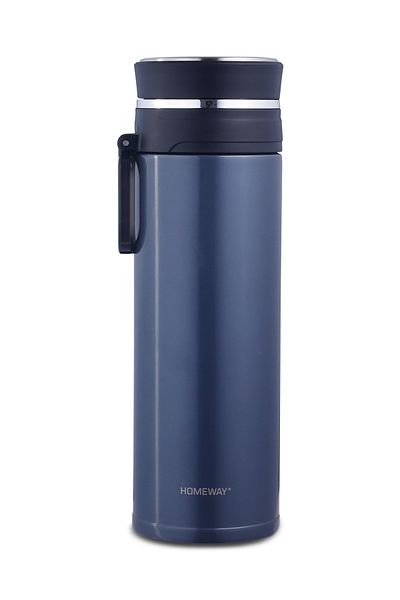 CLIKON HOMEWAY 520 ML Stainless Steel Hot & Cold Vacuum Flask – Insulated Travel Thermos