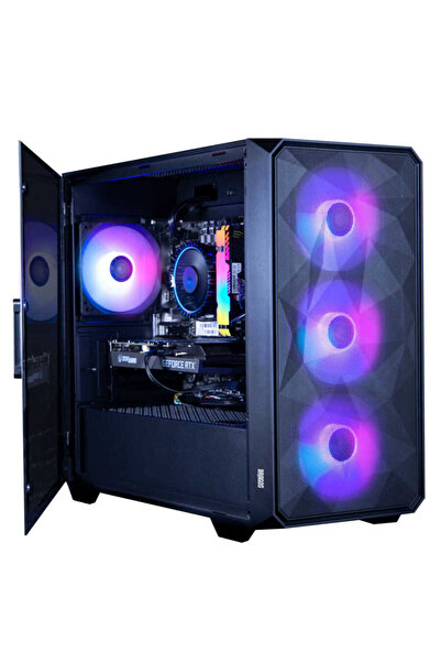 DRAGOS Drx5240 Ryzen 7 5700x 32gb Ram 512gb M.2 Nvme Ssd 8gb Rtx4060 Ekran Kartı Masaüstü Oyun Hazır