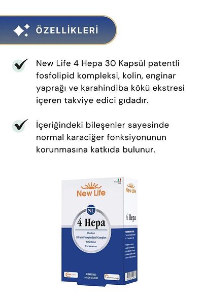 New Life 4 Hepa 30 Softgel Capsules
