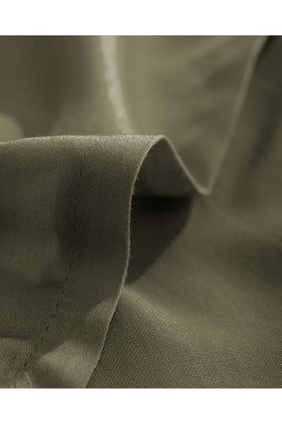 Madame Coco Σεντόνι Ciel Μονό 100% Βαμβακερό Σατέν Σεντόνι - Χακί