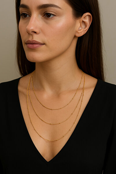 BS JEWELRY دوريكا سلسلة قلادة