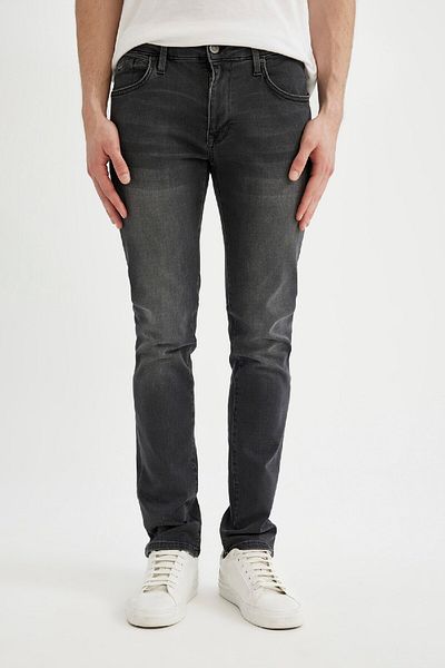 DeFacto Pedro Slim Fit Κανονική μέση Skinny Leg Jean - C5681AX24SM