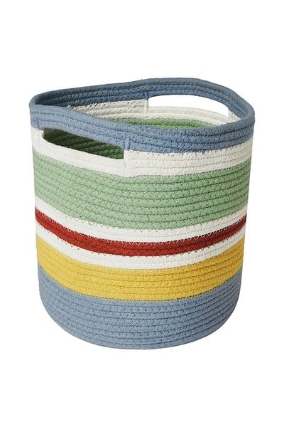 IKEA STRANDSKATA Storage Bag – Braided Multicolour, 20 cm | Decorative, Durable, Small Organizer Basket