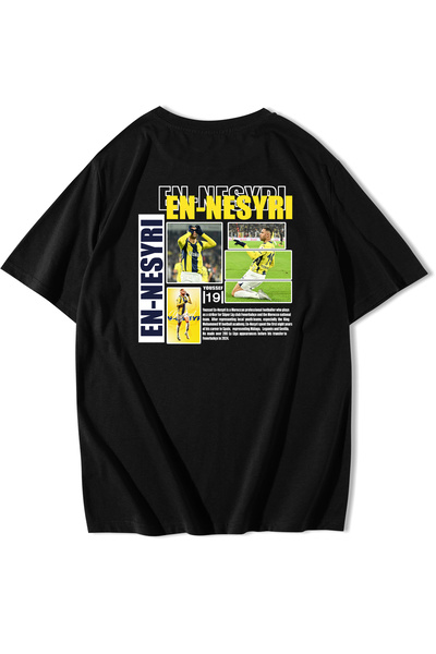 BRZ COLLECTION Tricou unisex oversize Yusuf en-Nesyri