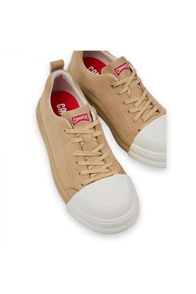 CAMPER K201683 Junction Runner Günlük Sneaker Bej Unisex Spor Ayakkabı