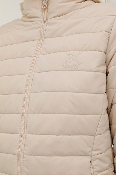 Kinetix W-sn659 Basıc Padded Coat Ekru Kadın Mont