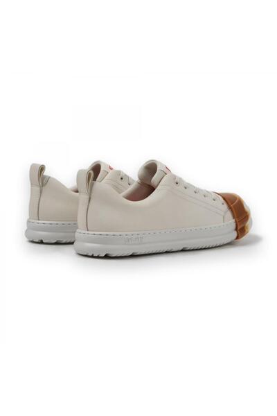CAMPER K201683 Junction Runner Günlük Sneaker Kırık Beyaz Unisex Spor Ayakkabı