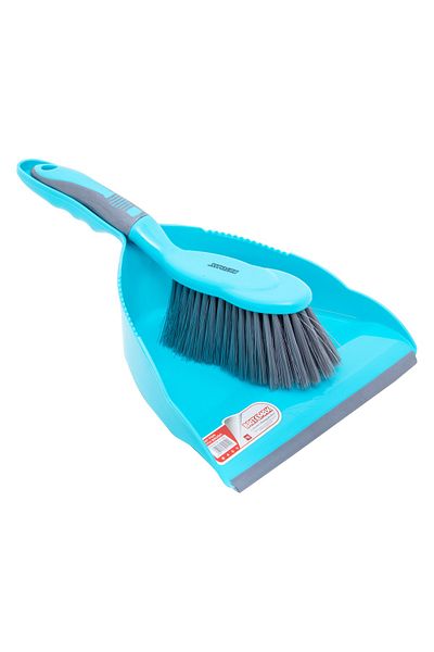 CLIKON BM701 BriteMax Dustpan with Printed Brush – Stylish Cleaning Set