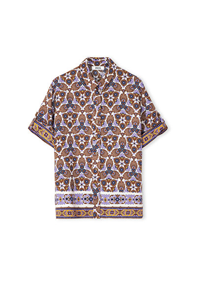 İpekyol Desenli gömlek