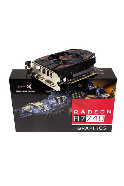 TURBOX Knight Zen Max R7 240 AMD GDDR5 128bit Single Fan 4GB Graphics Card