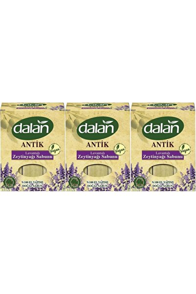 Dalan صابون زيت الزيتون العتيق 900 جرام باللافندر (مجموعة من 3)