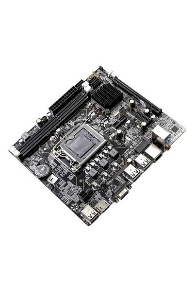 TURBOX اللوحة الأم H61c Sata Ddr3 1600mhz Usb 2.0 Vga Hdmi Audio Lan 1155p الجيل الثاني والثالث بدون صندوق