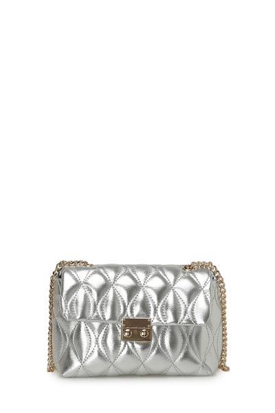 Nine West NESSYCROSS 4PR Gümüş Kadın Çapraz Çanta