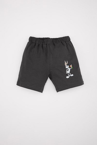 DeFacto Looney Tunes kisfiú 2 részes szett - fésült pamut, rövid ujjú póló és rövidnadrág C5917a524sm