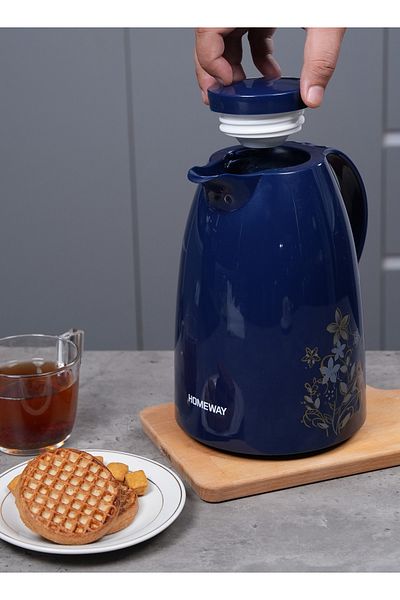 CLIKON HOMEWAY 1L Hot & Cold Vacuum Flask – Insulated Stainless Steel Thermos for Travel and Daily Use