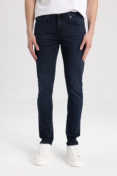 DeFacto Carlo Skinny Fit Κανονική μέση Skinny Leg Skinny Leg Jeans C5680ax24sm