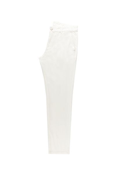 Abdullah Kiğılı Slim Fit Slim Fit Καμβάς Lycra / Παντελόνι Chino