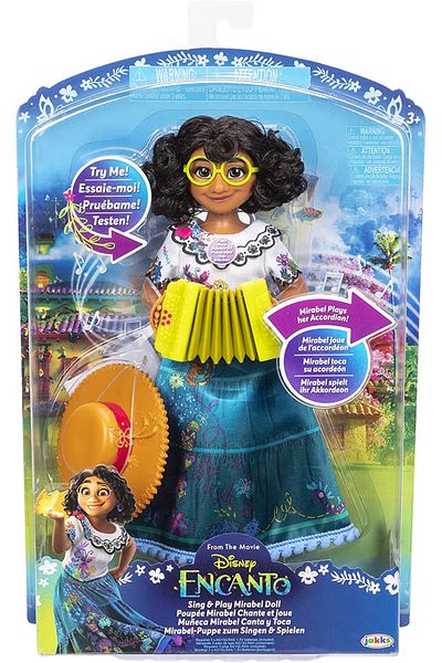 Disney Encanto Sing and Play Mirabel Doll 11-Inches | Fashion Doll | The Madrigal Family | Collectible Doll